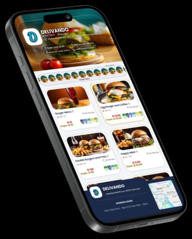 Delivando iPhone Restaurant-Management-App